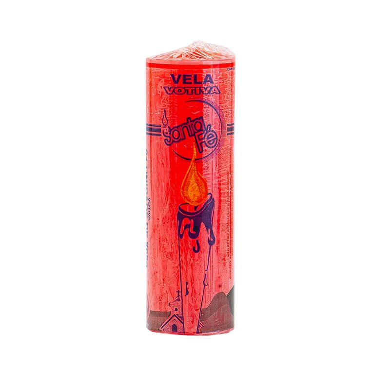 Velas-Santa-Fé-Vela-Votiva-Vermelha